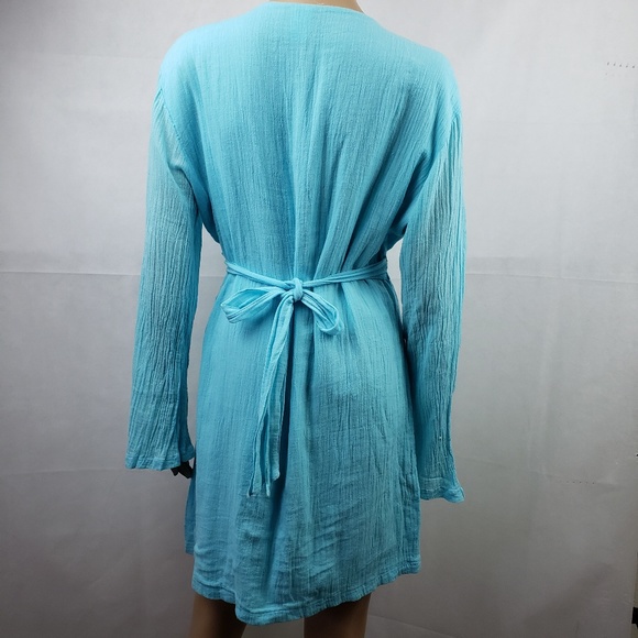 Luli Fama Light Blue Mini Dress - Picture 4 of 7